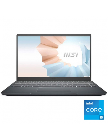 MSI Modern 14 B11M i5 1155G7-8GB DDR4-SSD 512GB-vga intel iris-14 inch FHD-DOS