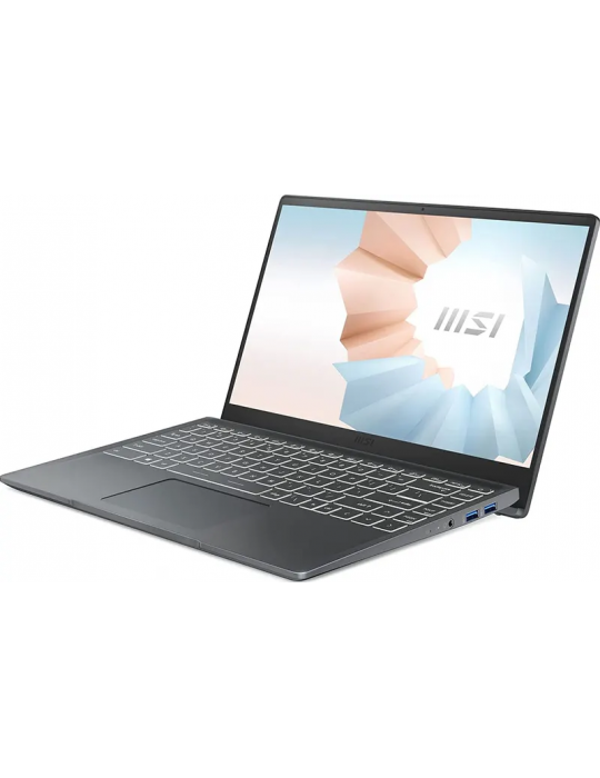  الصفحة الرئيسية - MSI Modern 14 B11M i5 1155G7-8GB DDR4-SSD 512GB-VGA Intel Irix-14 inch FHD-Win11