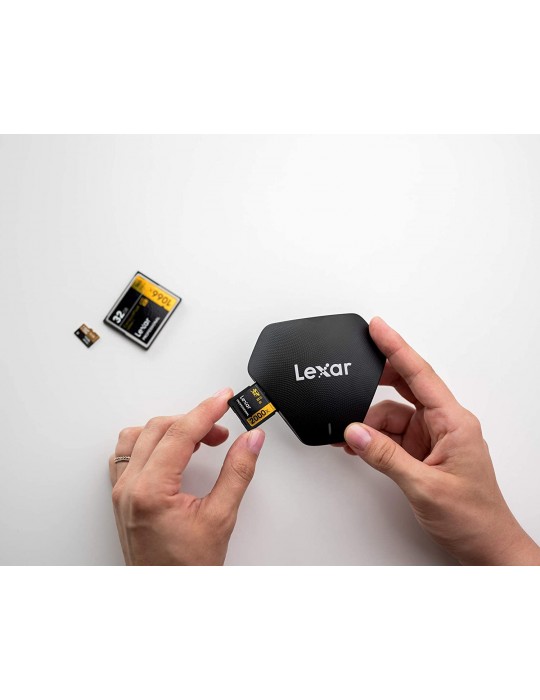  Memory Cards - Lexar Professional Reader Multi-Card 3-in-1