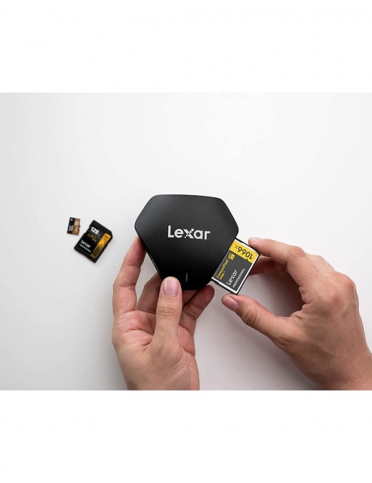  Memory Cards - Lexar Professional Reader Multi-Card 3-in-1