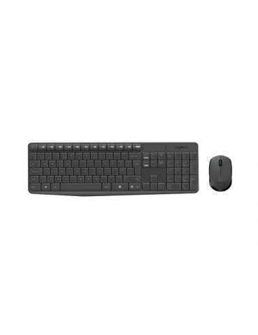 Logitech MK235 Keyboard-Mouse COMBO Wireless-Black