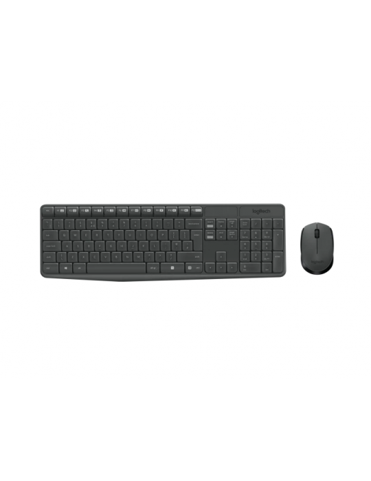  Keyboard & Mouse - Logitech MK235 Keyboard-Mouse COMBO Wireless-Black