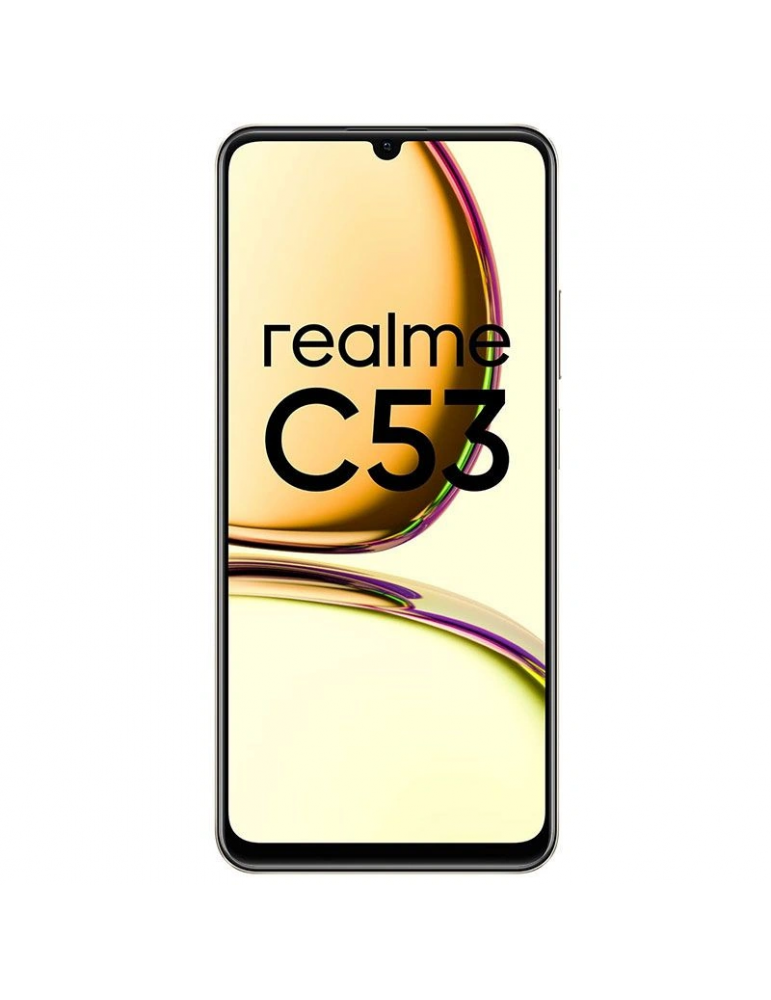 Realme C53 (Champion Gold, 6GB RAM, 128GB Storage) 