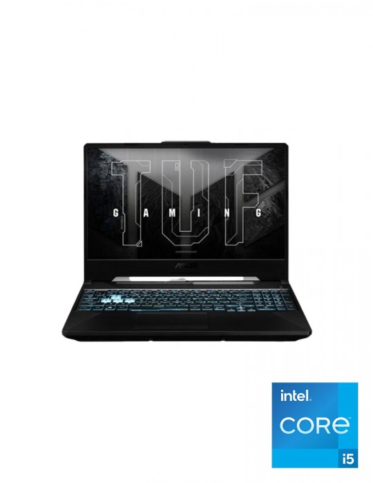  Laptop - ASUS TUF A15 FX506HC-HN005W i5-11400H-8GB-SSD 512GB-RTX3050-4GB-15.6 FHD 144Hz-Win11-Graphite Black