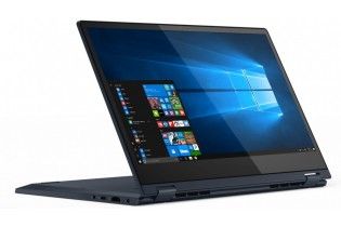  Laptop - Lenovo Ideapad C 340 i5-8265U-RAM 8GB-SSD 512GB-VGA MX230-2GB-14 FHD Touch-Win10-ABYSS Blue
