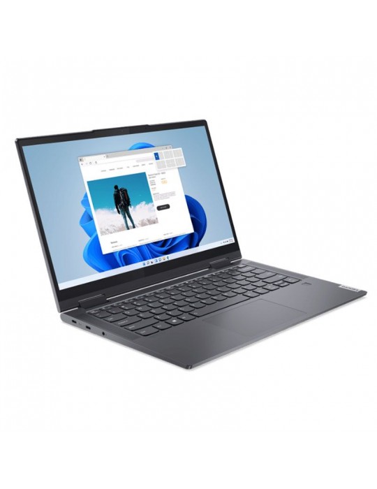  الصفحة الرئيسية - Lenovo Yoga 7 14ITL5-Intel® Core™ i7-1165G7-16GB-1TB SSD-Intel® Iris Xe Graphics-14 FHD Touch-Win11-Slate Gre