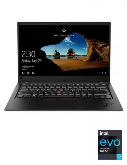  كمبيوتر محمول - Lenovo Thinkpad X1 Carbon Gen 9-Intel Core I7-1165G7-16GB RAM-512GB SSD-Intel Iris Xe Graphics-14 Inch Wuxga-Wi