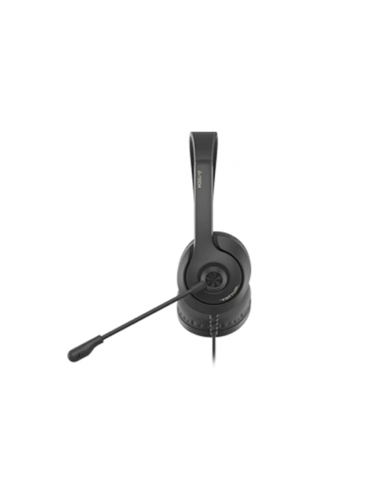  Headphones - A4Tech FH100U-Stereo Headset USB-Black