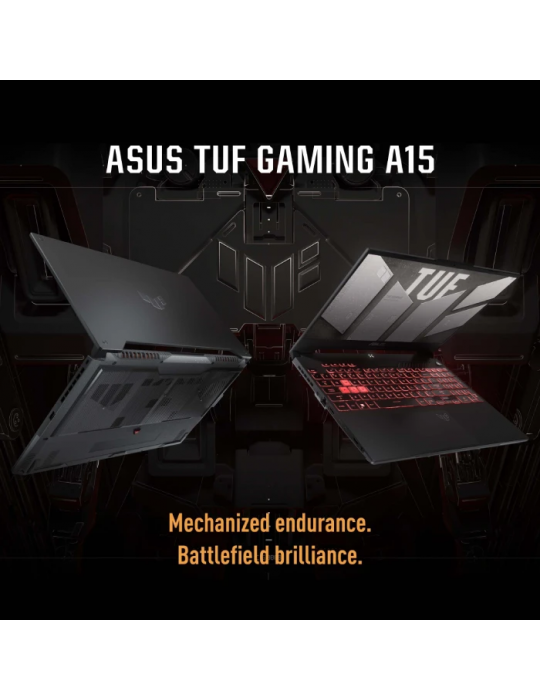  Laptop - ASUS TUF Gaming A15 FA507RM-HQ098W-AMD R7-6800H-16GB RAM-1TB SSD-NVidia GeForce RTX 3060 6GB-15.6-inch WQHD 165Hz-Win1