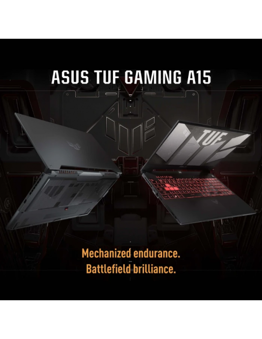  Laptop - ASUS TUF Gaming A15 FA507XI-LP009W-AMD R9-7940HS-16GB RAM-512GB SSD-RTX 4070 8GB-Win11-15.6 inch 144 Hz-Jaeger Gray