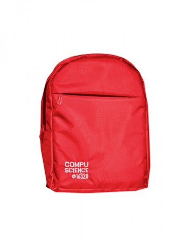 CompuScience Laptop Backpack 15.6 inch-Red