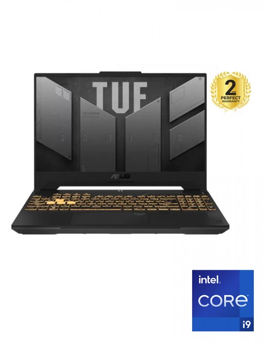 كمبيوتر محمول - ASUS TUF Gaming F15 FX507VV4-LP105W i9-13900H-16GB-SSD 512GB-RTX4060-8GB-15.6 FHD 144Hz-Win11-Mecha Gray