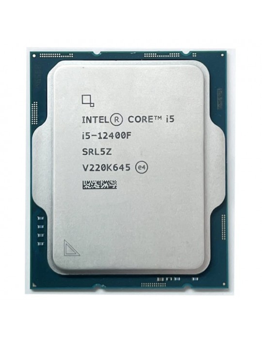  Processors - CPU Intel® Core™ i5-12400F /18MB Cache-Without Fan