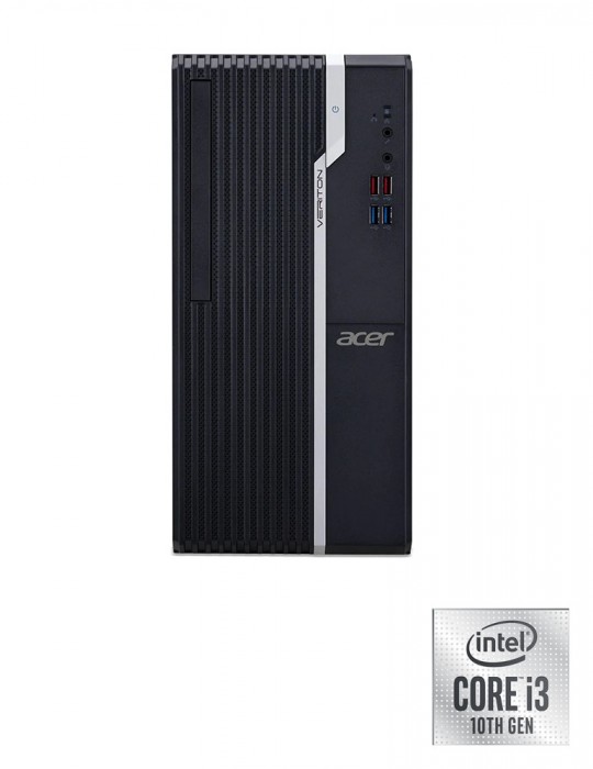  كمبيوتر مكتبى - Acer Veriton i3-10105-4GB-1TB-Intel Graphics-DOS