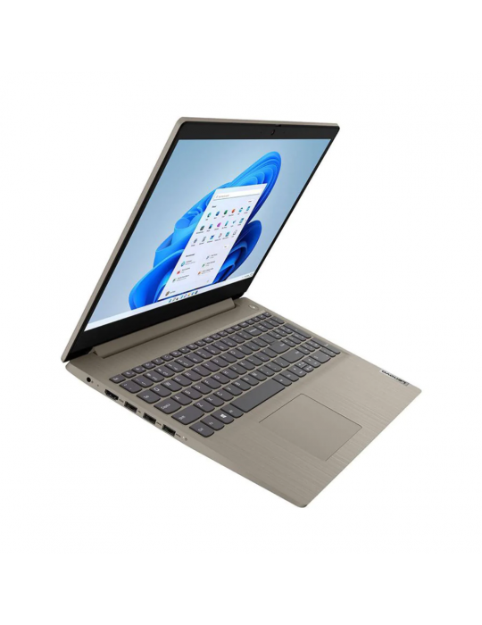  كمبيوتر محمول - Lenovo IdeaPad 3 Intel Core i3-1115G4-4GB-256GB SSD-Intel UHD Graphics-15.6 Inch FHD-Dos-SAND