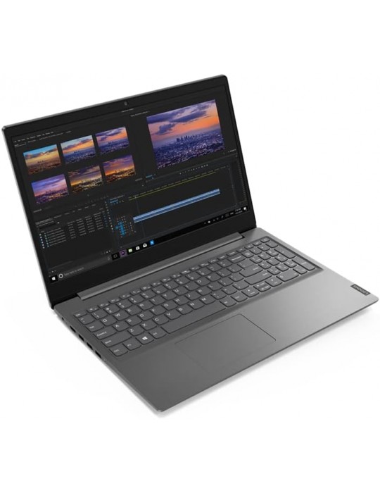  Laptop - Lenovo V15 Core i3-10110U-4GB-1TB-256 SSD-Intel Graphics-15.6 FHD-DOS-Iron Grey