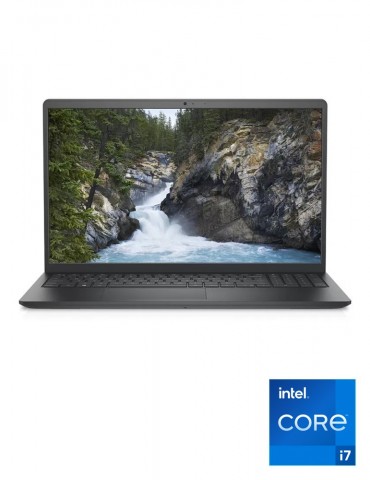 Dell Vostro 3520 Intel Core I7 1255U-8GB Ram-512GB SSD-Nvidia MX550 2GB-15.6 Inch FHD-Dos-Black