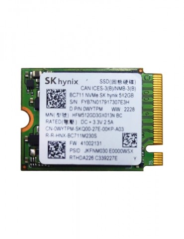 SSD SK Hynix 512 M.2 2230 PCIe NVMe