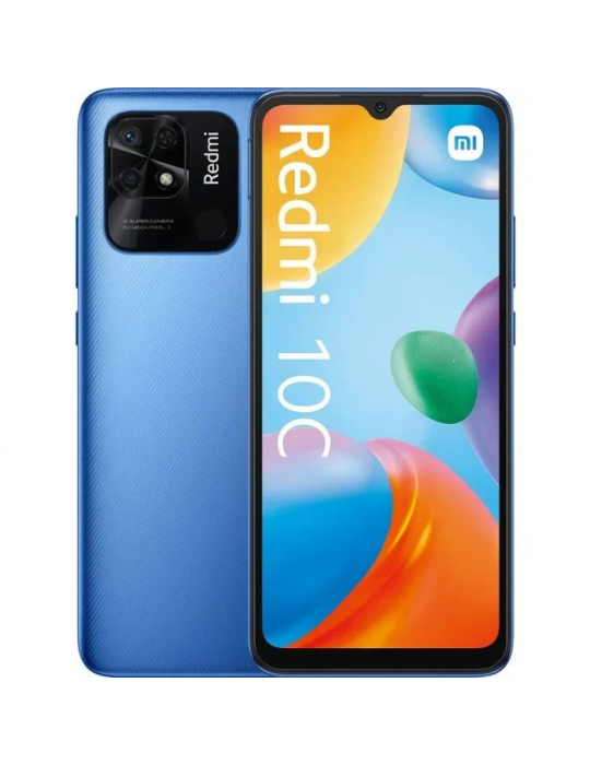  الموبايل & التابلت - Xiaomi Redmi 10C 4GB Ram-128GB-Blue