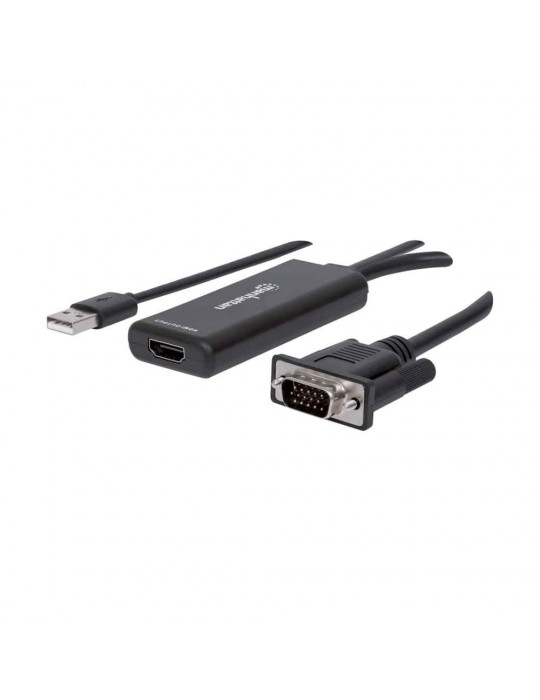  Cable & Converters - Manhattan VGA and USB to HDMI Converter