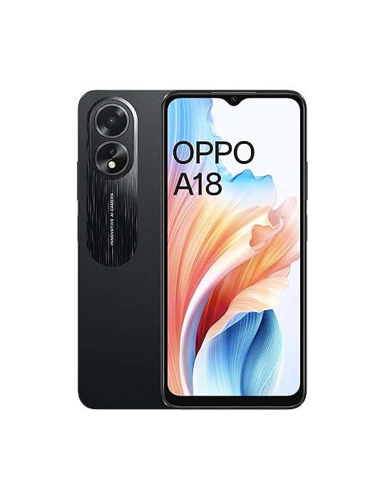  Mobile & tablet - OPPO A18 4GB RAM-128G-Glowing Black