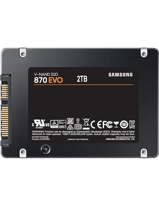 Storage - SSD Samsung EVO 870 SATA 3 2.5 2TB
