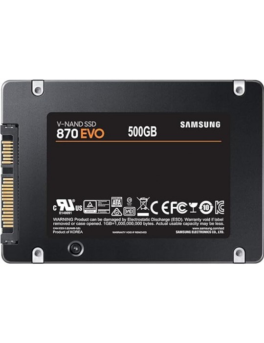 Storage - SSD Samsung EVO 870 SATA 3 2.5 500GB