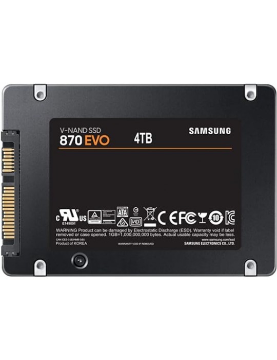  Storage - SSD Samsung EVO 870 SATA 3 2.5 4TB