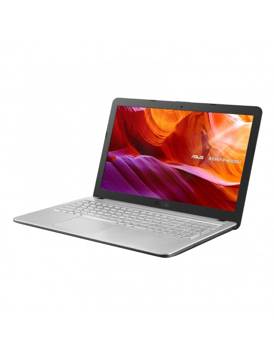  الصفحة الرئيسية - ASUS Laptop X543MA-GQ001W Celeron-N4020-4GB-HDD 1TB-Intel UHD-15.6 HD-Win11-Silver