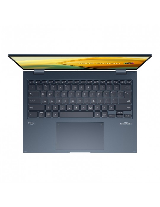  Laptop - ASUS Zenbook 14 Flip OLED UP3404VA-OLED005W I5-1340P 1.9GHz-8GB-SSD 512GB-Intel Iris-14 Inch OLED-Win11 Home -Ponder B
