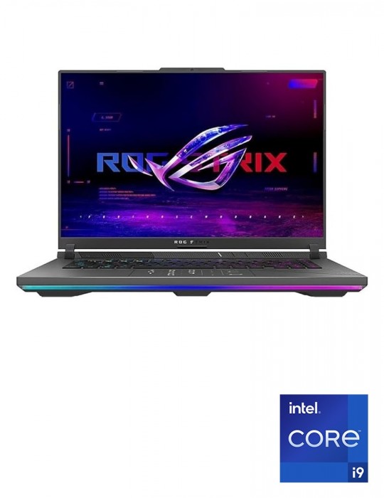  Laptop - ASUS ROG Strix SCAR 18 G834JZR-N6027W i9-14900HX 2.2GHz-32GB-SSD 1TB-RTX4080-12GB-18 Inch-Win11-Off Black