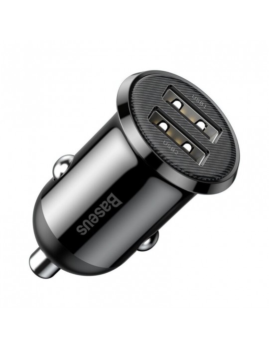  Home - Baseus Car Charger Grain Pro Dual USB 4.8A