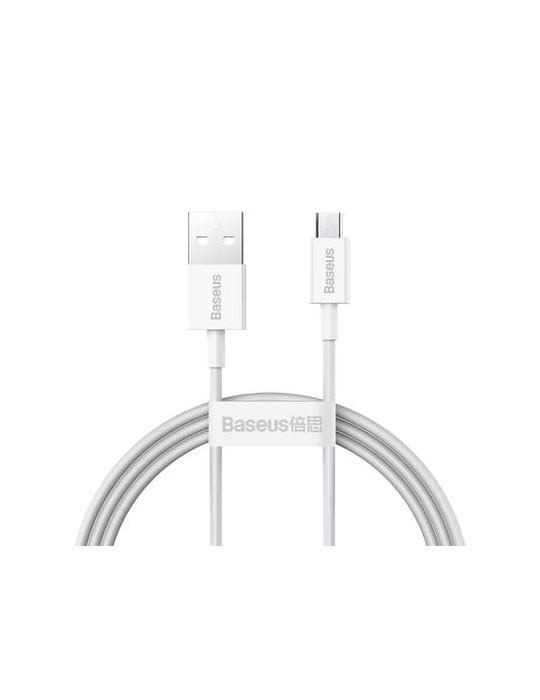  الصفحة الرئيسية - Baseus Cable Superior USB to Type-C 66W 1m White