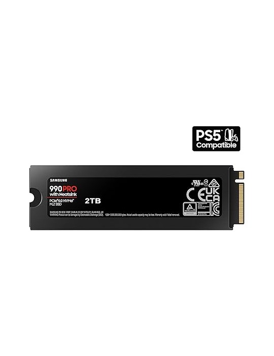  Hard Drive - SSD SAMSUNG 990 PRO w/ Heatsink PCIe® 4.0 NVMe 2TB