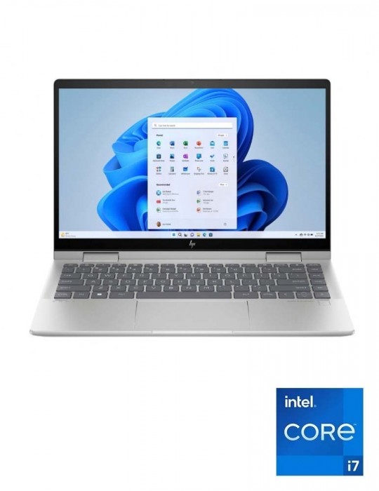  الصفحة الرئيسية - HP ENVY x360 2- i7 in-1 14-es0033dx-1355U-16GB-SSD 1TB-Intel® Iris® Xe Graphics-14 FHD IPS Touchscreen-FPR-Wi