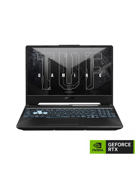  كمبيوتر محمول - ASUS TUF Gaming A15FA506NC-HN005W R5-7535HS-8GB-SSD 512GB-RTX 3050 4GB-15.6 Inch FHD 144Hz-Win11-Graphite Black