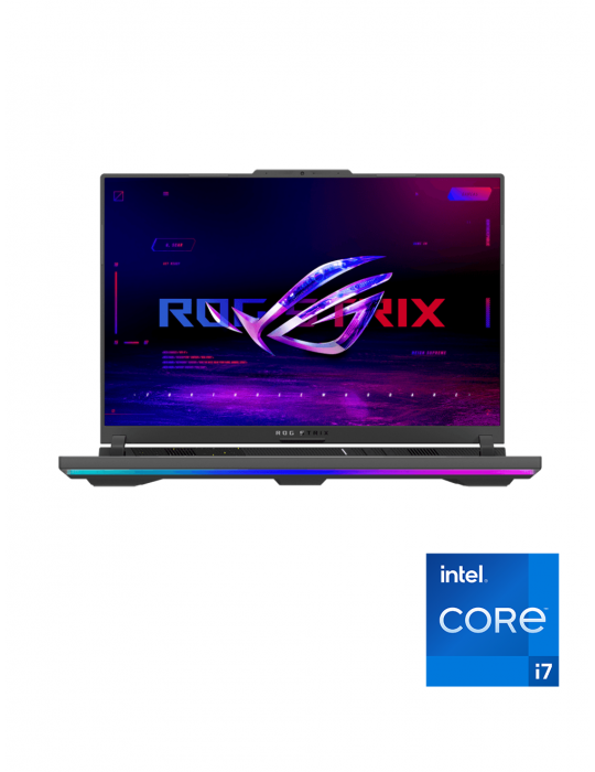  كمبيوتر محمول - ASUS ROG Strix G16 G614JZ-NN007W i7-13650HX-16GB-SSD 1TB-RTX4080-16GB-16.0 QHD+ 165Hz-Win11-Eclipse Gray-Bag fr