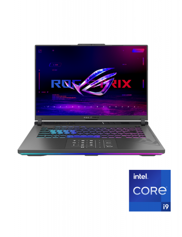 ASUS ROG Strix G16 G614JIR-N3009W Intel Core i9-14900HX 2.2GHz-16GB -SSD 1TB-RTX4070-8GB-16 Inch -Win11-Eclipse Gray