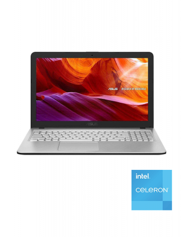 ASUS Laptop X543MA-GQ001W Celeron-N4020-4GB-HDD 1TB-Intel UHD-15.6 HD-Win11-Silver