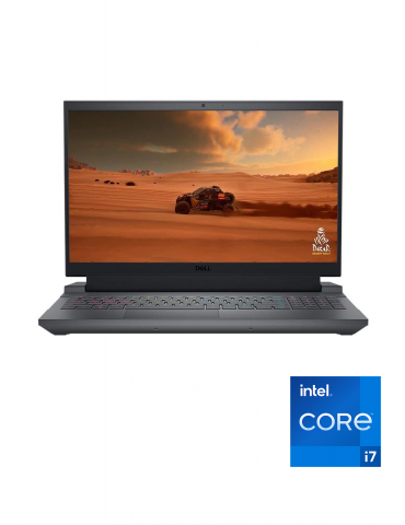 Dell G15 5530 Intel core i7-13650HX-16GB RAM DDR5-512GB SSD- Nvidia RTX3050-6GB-15.6 inch FHD 120Hz-Windows 11-Grey