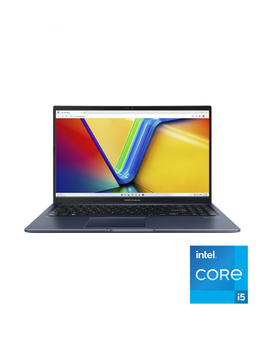  Laptop - ASUS VivoBook 15 X1504ZA-NJ005W i5-1235U-8GB-SSD 512GB-Intel UHD Graphics-15.6 FHD-Win11-Quiet Blue