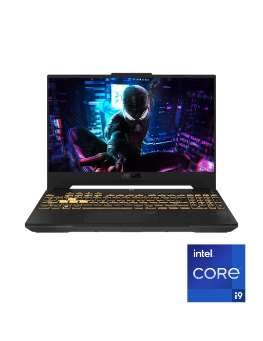  Laptop - ASUS TUF Gaming F15 FX507VU4-LP121W i9-13900H-16GB-SSD 512GB-RTX4050-6GB-15.6 FHD 144Hz-Win11-Mecha Gray