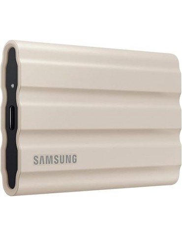 SSD Samsung Portable 1TB T7 Shield USB 3.2 Gen 2- Moonrock Beige