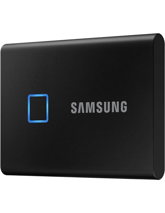  وحدات تخزين - SSD Samsung Portable T7 TOUCH USB 3.2 1TB - Black