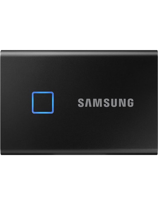 وحدات تخزين - SSD Samsung Portable T7 TOUCH USB 3.2 1TB - Black