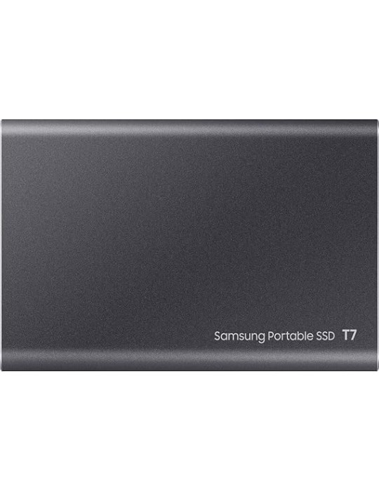  الصفحة الرئيسية - SSD Samsung Portable T7 USB 3.2 1TB -Titan Grey