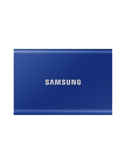  الصفحة الرئيسية - SSD Samsung Portable T7 USB 3.2 1TB -Indigo Blue