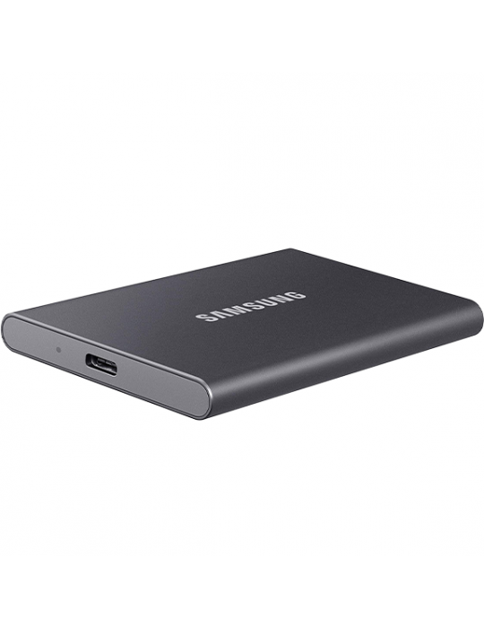  الصفحة الرئيسية - SSD Samsung Portable 1TB T7 USB 3.2 -Titan Grey