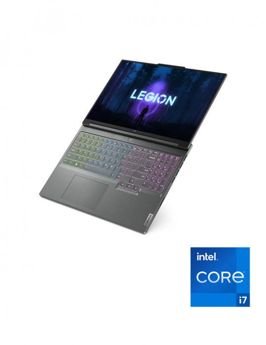  كمبيوتر محمول - LENOVO Legion Slim 5 16IRH8 Core i7-13700H-16GB DDR5-512GB SSD-RTX 4050 16.0-DOS-Storm Grey