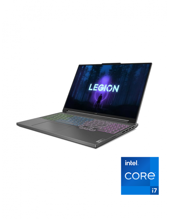  كمبيوتر محمول - LENOVO Legion Slim 5 16IRH8 Core i7-13700H-16GB DDR5-512GB SSD-RTX 4050 16.0-DOS-Storm Grey